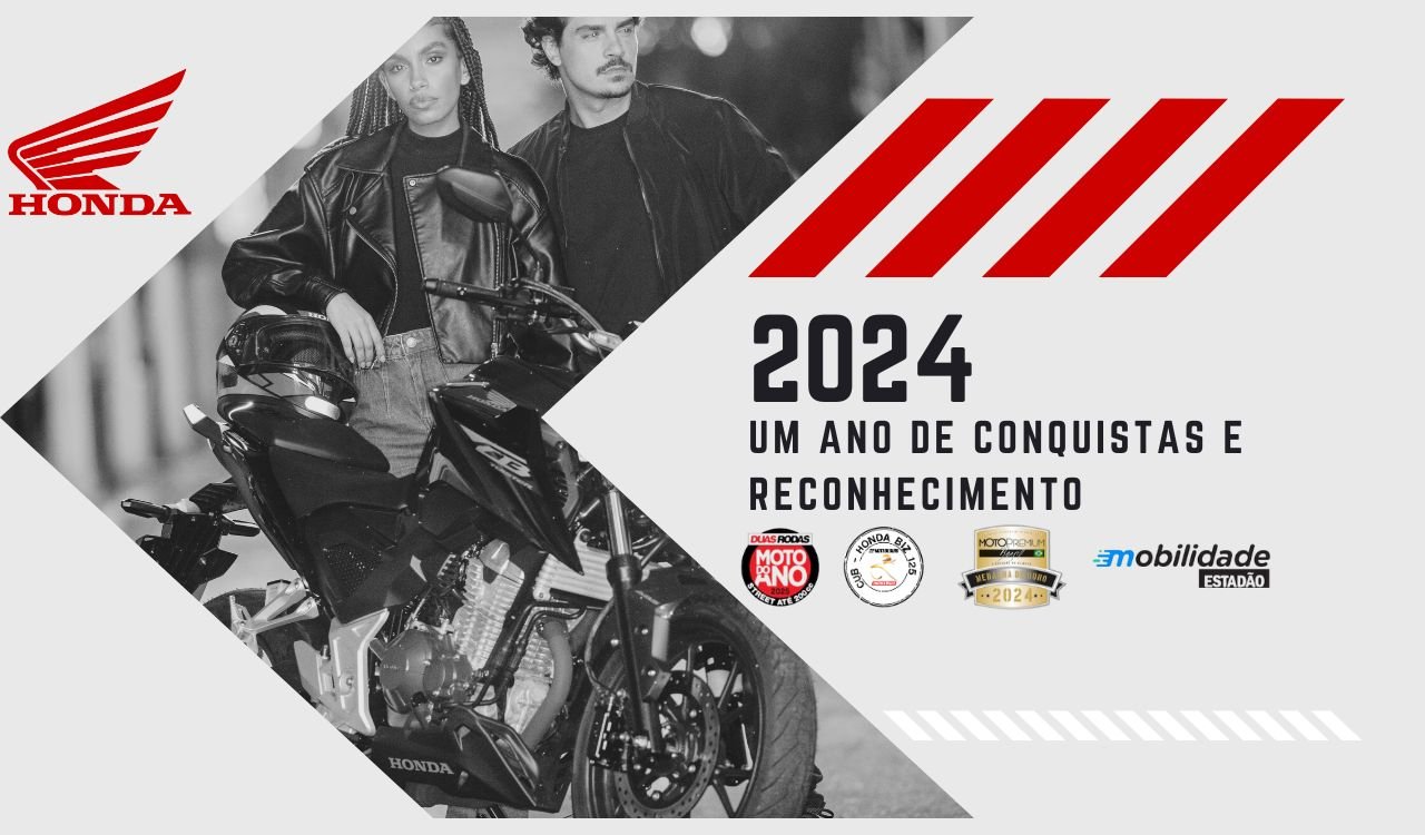 Honda Motos 2024: Um Ano de Conquistas e Reconhecimento